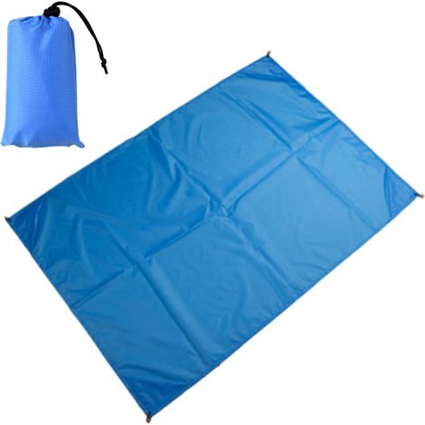 Tapis De Pique-Nique - Imperméable - 210T - Pliable Compact - Pour Plage Camping Randonnée Festival - 1 Pièce (1/5)
