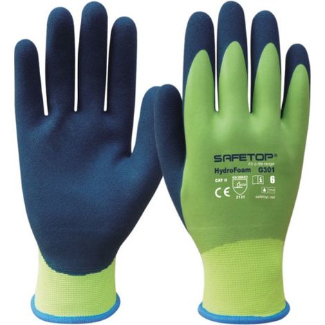 12 pares de Guantes Sintéticos Hydro Foam | 9