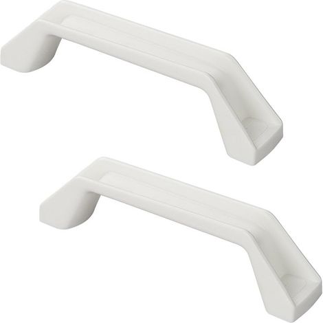Poignée de manœuvre blanche - lot de 2 pièces (1/5)