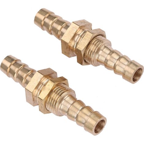 Stück Messing-Fittings mit Endkappe für Rohre, Kreuzstücke, Adapter (10 mm)