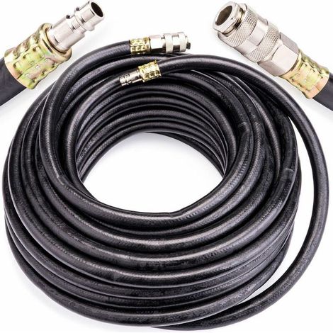 Tuyau pneumatique à air comprimé 20 Bar 10 x 17 mm raccord 3/8" 20 mètres (SKU product: 96710055  SKU Offre: 25610RG09) (1/4)