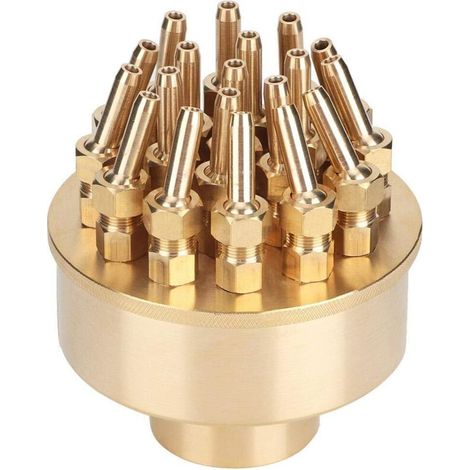 1,5"DN40 verstellbare Messing-Teichwasser-Sprinkler- und Springbrunnendüse.