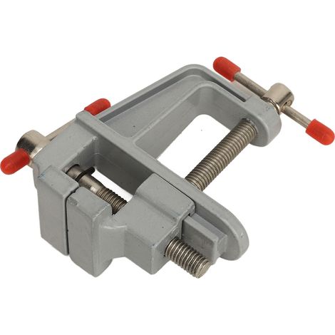 Mini étau d'établi, ouverture des mâchoires de 31,5 mm, serrage de table en alliage d'aluminium pour la réparation de bijoux DIY (1/5)
