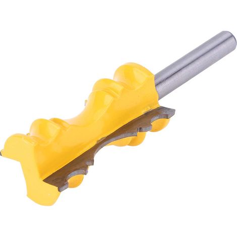 Fraise à Moulurer pour Cimaise élaborée avec Tige de 8 Mm - Fraise pour le Travail du Bois MDF, Bois, contreplaqué et Plus - Mains Courantes Coupées et Lignes de Décoratives (1/5)