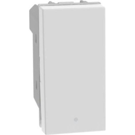 Bticino matixgo 1p no 10a interruptor basculante iluminado blanco - jw4005
