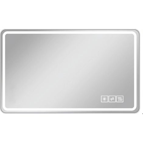 Specchio LED bagno senza cornice 60x120 cm con antiappannamento, 3 colori luce e dimmerabile (1/5)