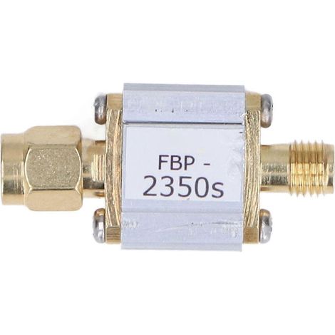 Module de filtre passe-bande SAW, coaxial RF, 2320–2370 MHz, bande passante de 50 MHz, 50 ohms, SMA FBP-2350s (1/4)