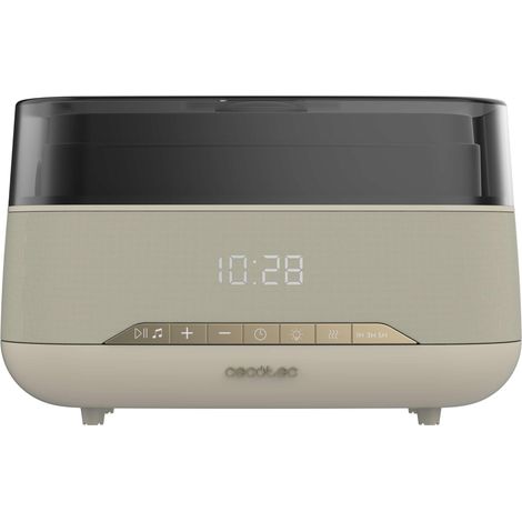 Cecotec Difusor de Aromas - Humidificador Ultrasónico - 300ml - PureAroma 1300 Hydra Speaker. Altavoz Bluetooth, Luz LED