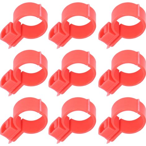 Packung mit 100 Beinringen für Hühner, Enten, große Geflügelringe, Veterinärzubehör (1/5)