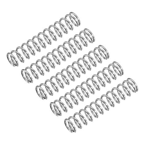 Compression Spring Stainless Steel 4 mm ODx0.5 mm Thread x 20 mm (1/5)