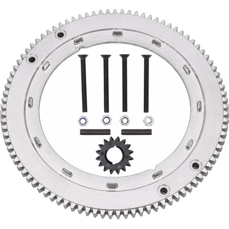 ENSEMBLE DE ROUE DENTÉE POUR DÉMARREUR ÉLECTRIQUE BRIGGS & STRATTON 392134 399676 696537 (1/5)