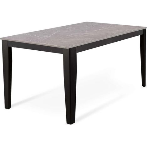 Tavolo Allungabile 130/290x80x76 cm in Melaminico Big Antracite (1/4)