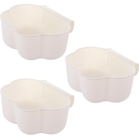 Lot de 3 bacs de récupération pour déchets de Cuisine à Suspendre - Organiseur de Table à Langer - Accessoires pour Le Rangement des déchets ménagers (1/4)