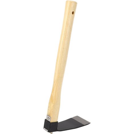 Houe de jardinage avec manche en bois, petit creuser pour désherber, planter des palourdes. (1/5)