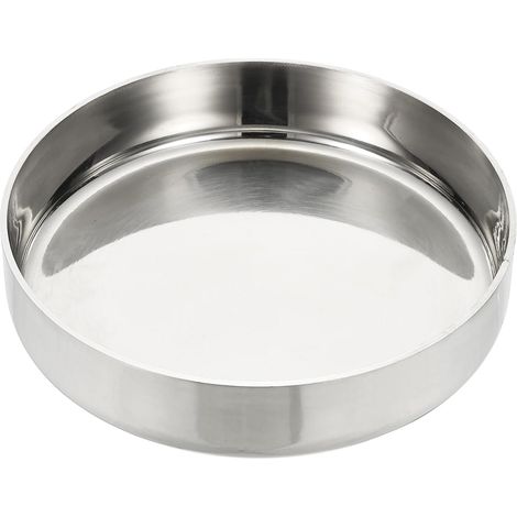 Emboutstuyau45 mmdiamètre extérieur, 2 emboutstuyau plats en acier inoxydable 304 Embouttuyau poli Capuchon rond pour les industriesla plomberie HVAC Tuyauterie métallique - 133mm (1/5)