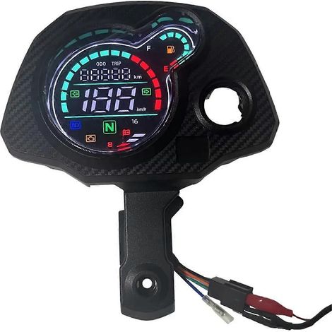 Digitaler Tachometer, Drehzahlmesser, Geschwindigkeitsmesser, GPS, LED-Kilometerzähler, Drehzahlmesser (1/5)