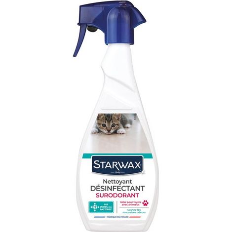 Detergente Disinfettante Sgrassante Animali 500ml - Starwax