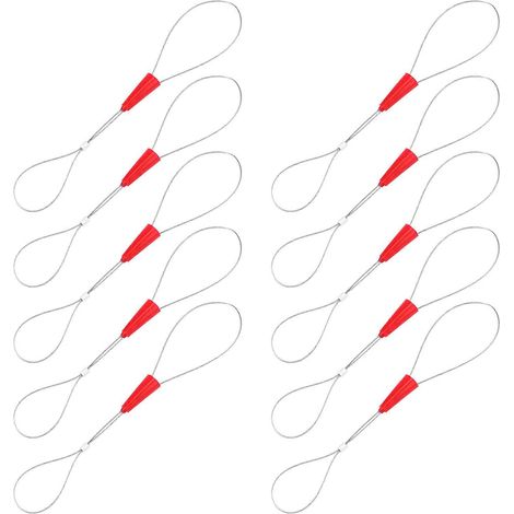 Lot de 10 tire-câbles universels pour faisceaux de câbles. (1/5)