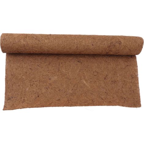 Tapis en Fibre de Coco Anti-Dérapant pour Reptiles - Décoration de Cage Chaude pour Tortues et Lézards - 1.6x4.9 Pieds (1/5)