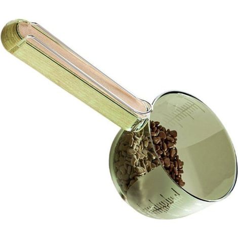 Cuillère pour croquettes pour chat, mélange pour croquettes pour chien, griffoir pour chat avec palette (1/5)