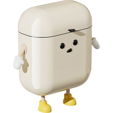 Poubelle murale Modèle A,B,C,D,E Design compact et pratique pour cuisine ou salle de bain, gain de place idéal (1/5)
