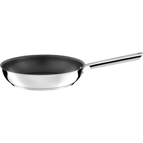 Elysée - Poêle 24cm inox revêtement anti-adhérent (1/2)