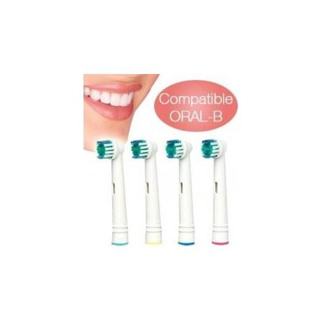 Têtes de brosse compatibles pour brosse à dents électrique Braun Oral B OralB - 12 pièces (1/4)