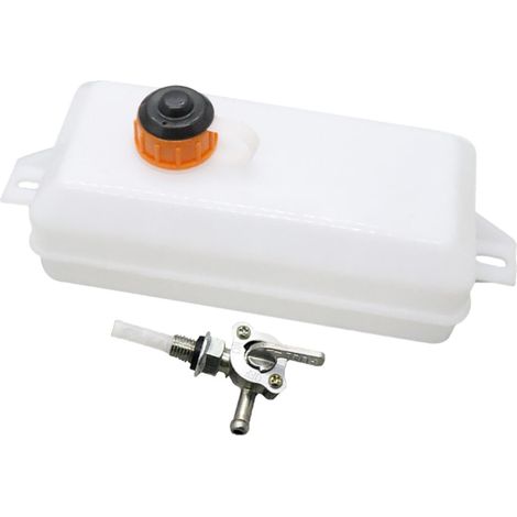 Réservoir Carburant 34x14cm PP Robuste pour Pilonneuse Électrique Compactage Sol Route Transport Facile (1/5)