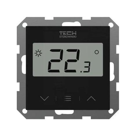 Tech modello regolatore di temperatura wireless nero