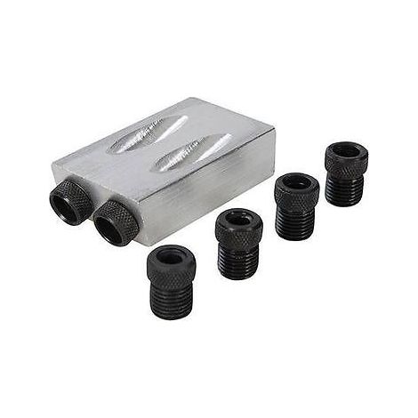 GUIDA TAGLIA FORI FORO Guide 6,8,10 mm dima  per giunti foratura giunto 130 SILV