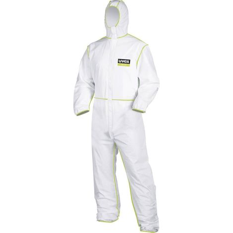 uvex 9871010 Tenue de sécurité isolante type 5/6 Taille du vêtement: M blanc