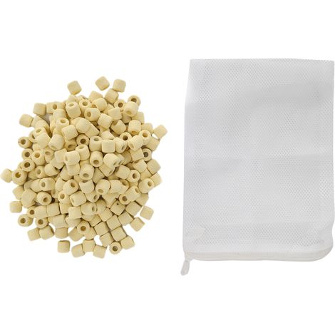 Média filtrant biologique en fibres pour aquarium de 500 ml, matériau de filtration pour aquarium à infrarouge lointain (1/5)