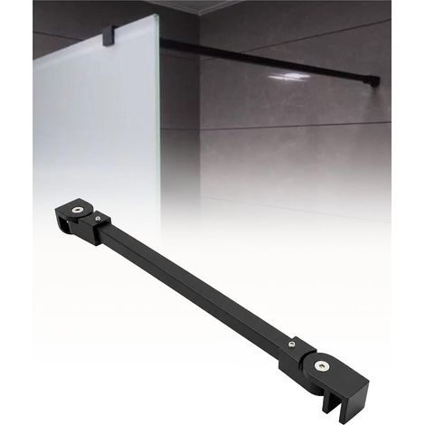 Barre de support en alliage d'aluminium pour parois douche verre (1/5)