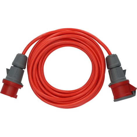 BREMAXX CEE Verlängerungskabel IP44 10m signalrot AT-N07V3V3-F 5G1,5 (1/5)