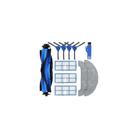 Zubehör und Ersatzteile kompatibel mit Proscenic 850T, Ultenic D5s Pro und Uoni S1: 1 Hauptbürste, 4 Seitenbürsten, 3 HEPA-Filter, 2 Reinigungstücher (1/5)