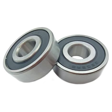 Lot de 2 roulements à billes de rechange 6302-2RS pour scie à onglets DeWalt DW708, DW716, DW717, DW718, DWS780 N127530 (1/5)