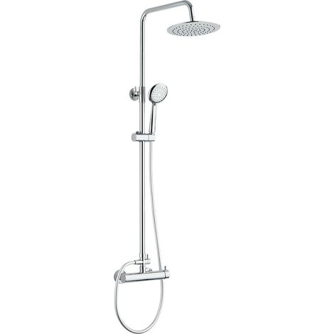 Columna de ducha con grifo Nortes Cromada (1/2)