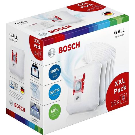 Bosch - bolsa limpiador de vacío g todo pack xxl 16 piezas - 17002095 - 4242005076581