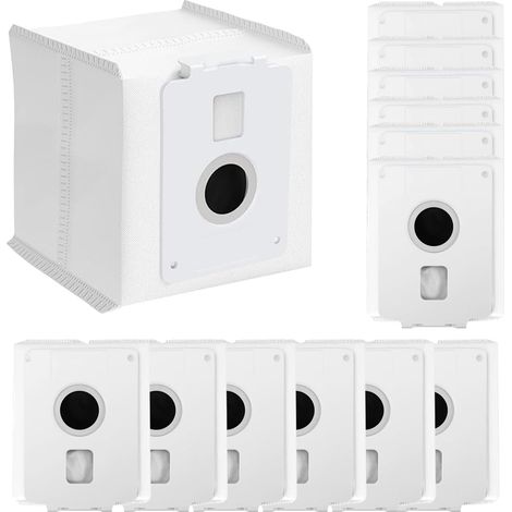 12 bolsas de repuesto para aspiradoras LG CordZero, compatibles con las torres multifunción LG A939KBGS, A938KBGS, A937KGMS y A949KTMS. (1/5)