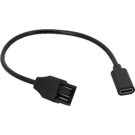 Adaptateur de câble d'alimentation 3 broches/4 broches pour ventilateur vers USB-C (1/5)
