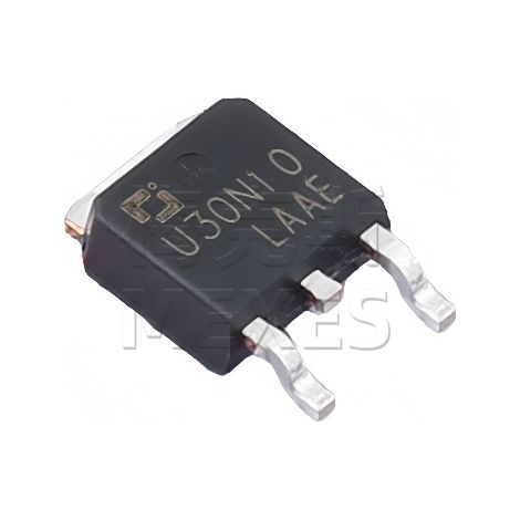 CJ Changdian/Changjing CJU30N10 TO-252-2L 30A N-channel MOSFET, electronic component (5 units)
