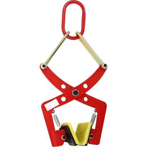 Herramienta de sujeción de piedra, alta capacidad de carga, construcción duradera, color rojo. (1/2)