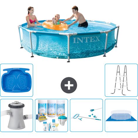 Intex Piscine Tubulaire Ronde - 305x76 cm - 7-pièces S20982 (1/5)