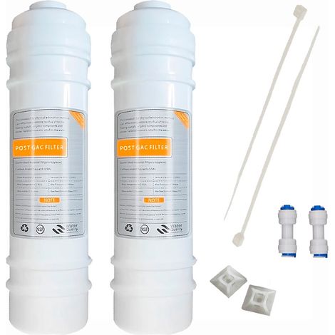 Set 2 Filtri Esterni Universali per Frigorifero Americano – Connessione Rapida 1/4"