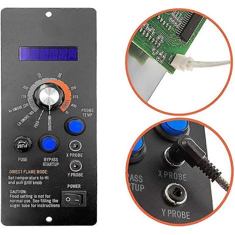 Kit de thermostat numérique pour barbecues à granulés de bois --- (1/4)