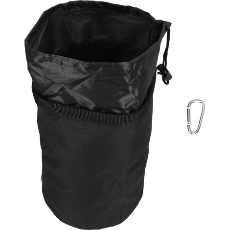 Cesta de ropa plegable, gran capacidad, gancho, cierre con cordón, almacenamiento de ropa (1/5)