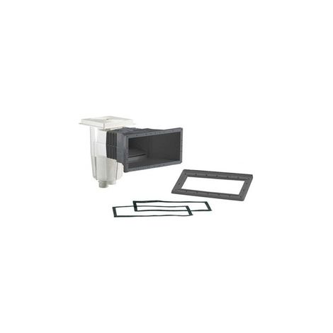 Skimmer gris anthracite pour piscine béton et liner