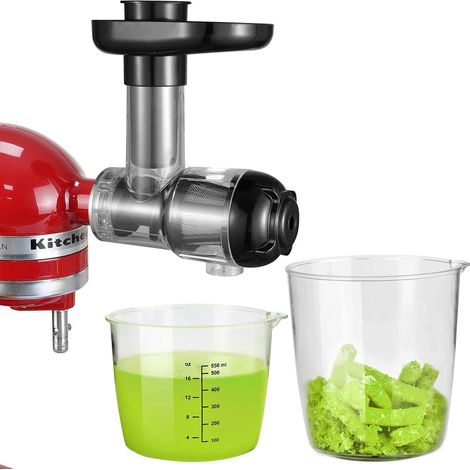 Gdrtwwh Extracteur de Jus de Fruits et Légumes Slow Juicer Presse-agrumes pour tous les mixeurs - Accessoire de presse-agrumes (1/5)