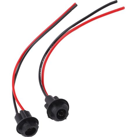 Lot de 2 connecteurs câblage T10-4 ABS anti-corrosion compacts pour véhicules bateaux éclairage 12V 10A 100°C (1/5)
