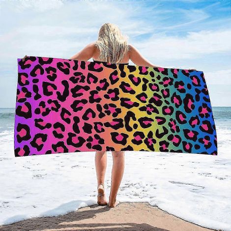 Mikrofaser-Reisehandtuch für Damen – saugfähig, schnelltrocknend und weich, ideal für Strand, Schwimmen, Urlaub und Outdoor-Aktivitäten (1/5)